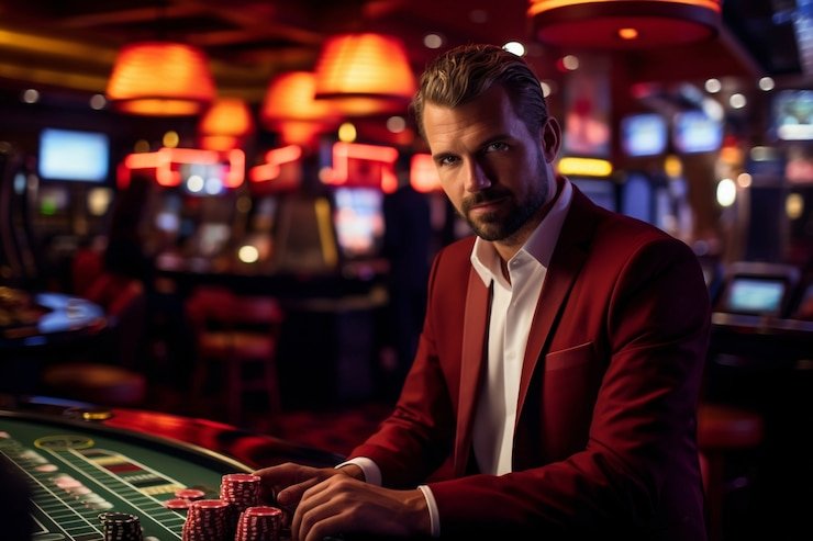 Tampilan permainan live casino dengan dealer profesional di royal138